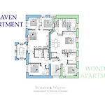 Family Luxury Wonder Heaven Apartment, 50m M Cassino Street, First - 3 Bedrooms&studio, Second - 2 Bedrooms&studio, Private Parking W Cenie, Summerwinter Brand * Сопот