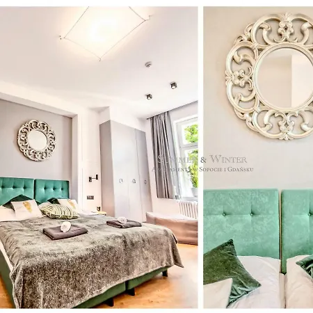 Family Luxury Haven: Dual Complex Near Casino * Sopot