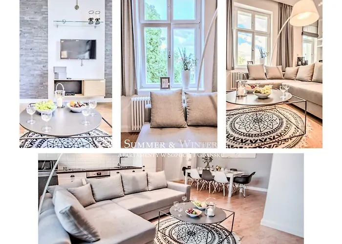 Appartamento Family Luxury Wonder Heaven Apartment, 50m M Cassino Street, First - 3 Bedrooms&studio, Second - 2 Bedrooms&studio, Private Parking W Cenie, Summerwinter Brand Sopot