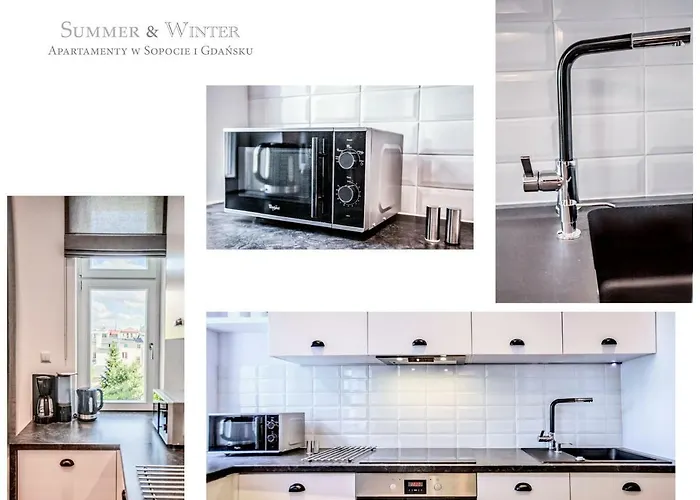 Family Luxury Wonder Heaven Apartment, 50m M Cassino Street, First - 3 Bedrooms&studio, Second - 2 Bedrooms&studio, Private Parking W Cenie, Summerwinter Brand * Sopot